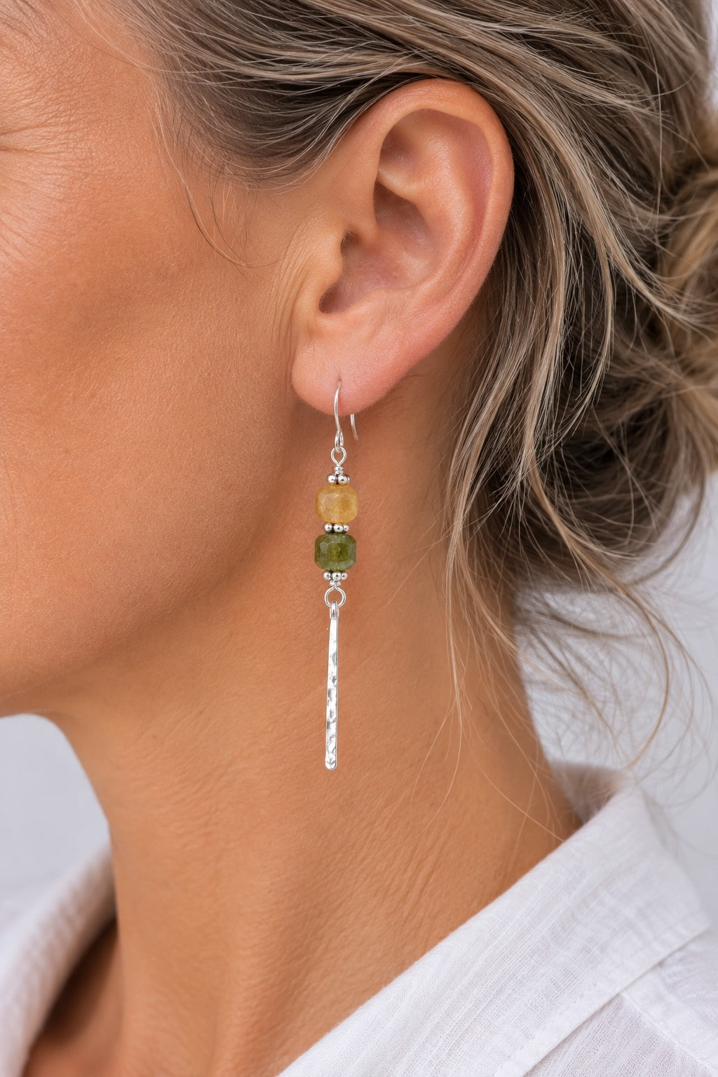 Sticks & Stones Earrings | Tourmaline