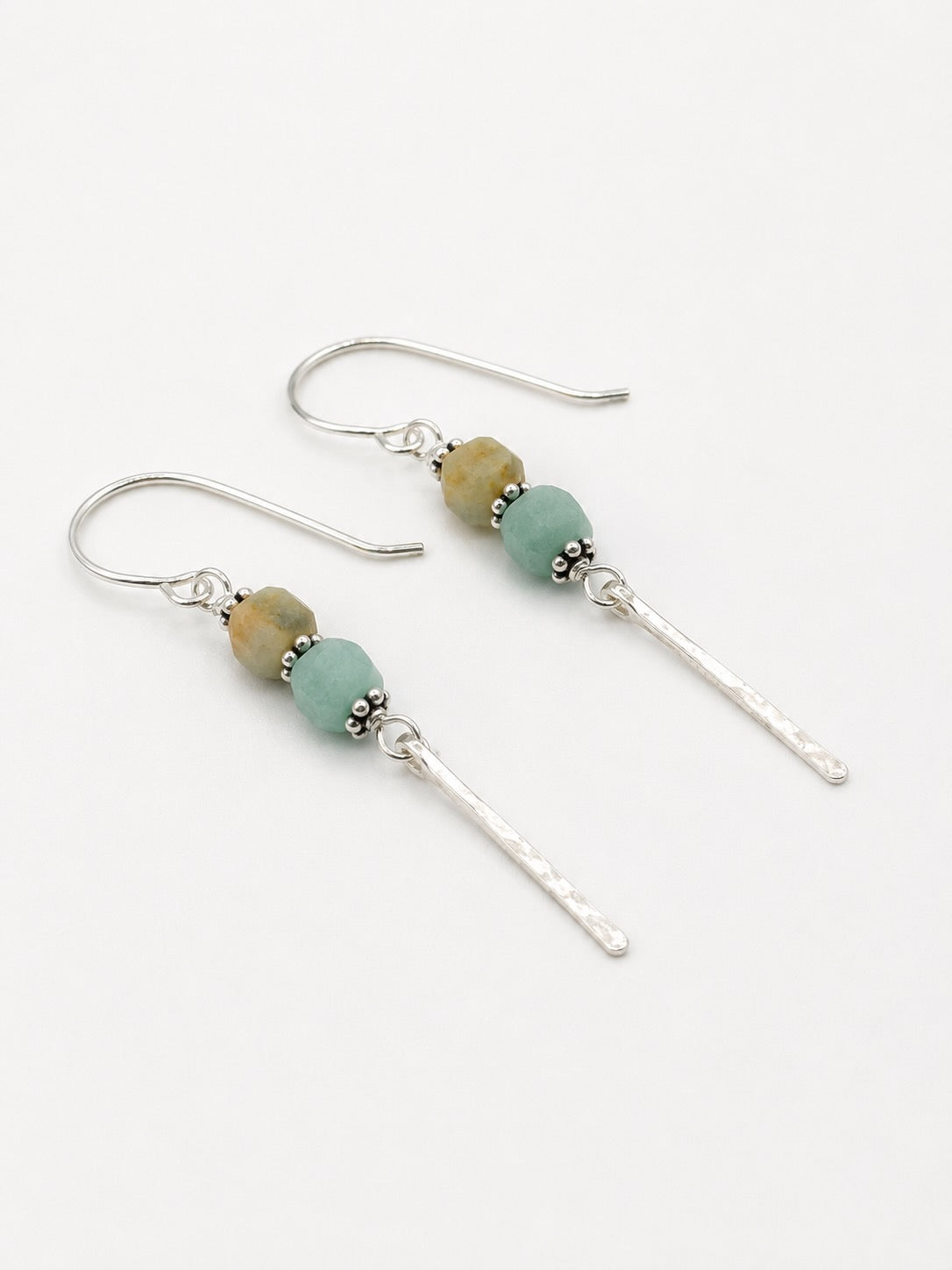 Sticks & Stones Earrings | Amazonite