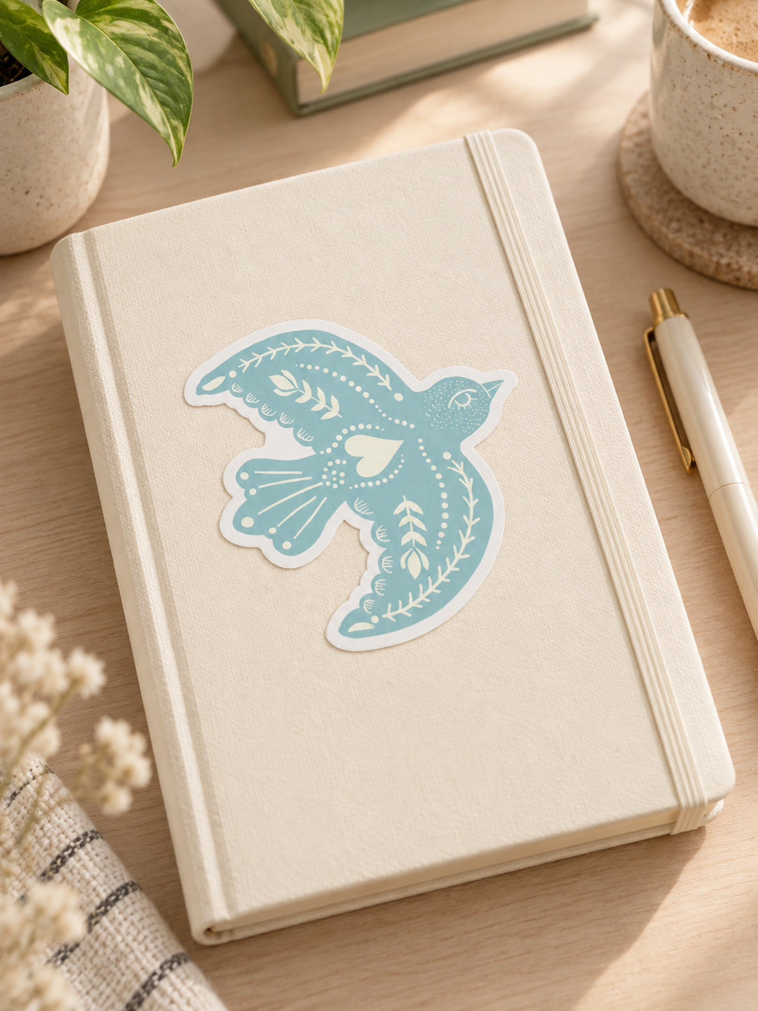 Bluebird - Matte Vinyl Sticker