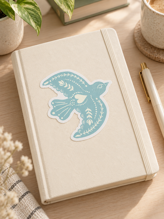 Bluebird - Matte Vinyl Sticker