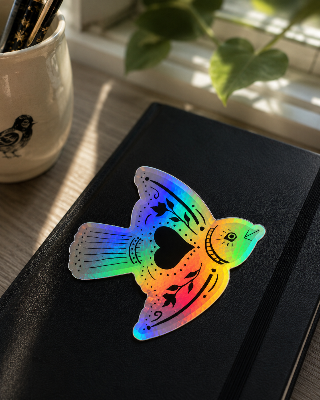 Wayfinder-Holographic Vinyl Sticker