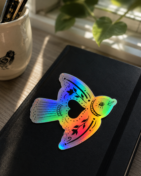 Wayfinder-Holographic Vinyl Sticker