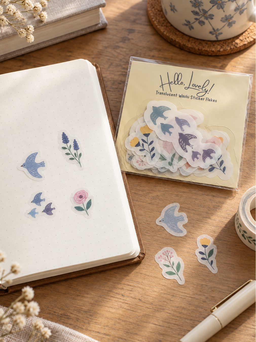 Little Things Washi Sticker Flakes