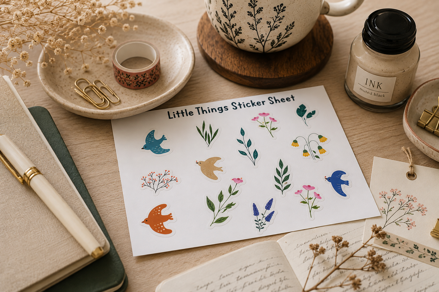 Little Things Sticker Sheet