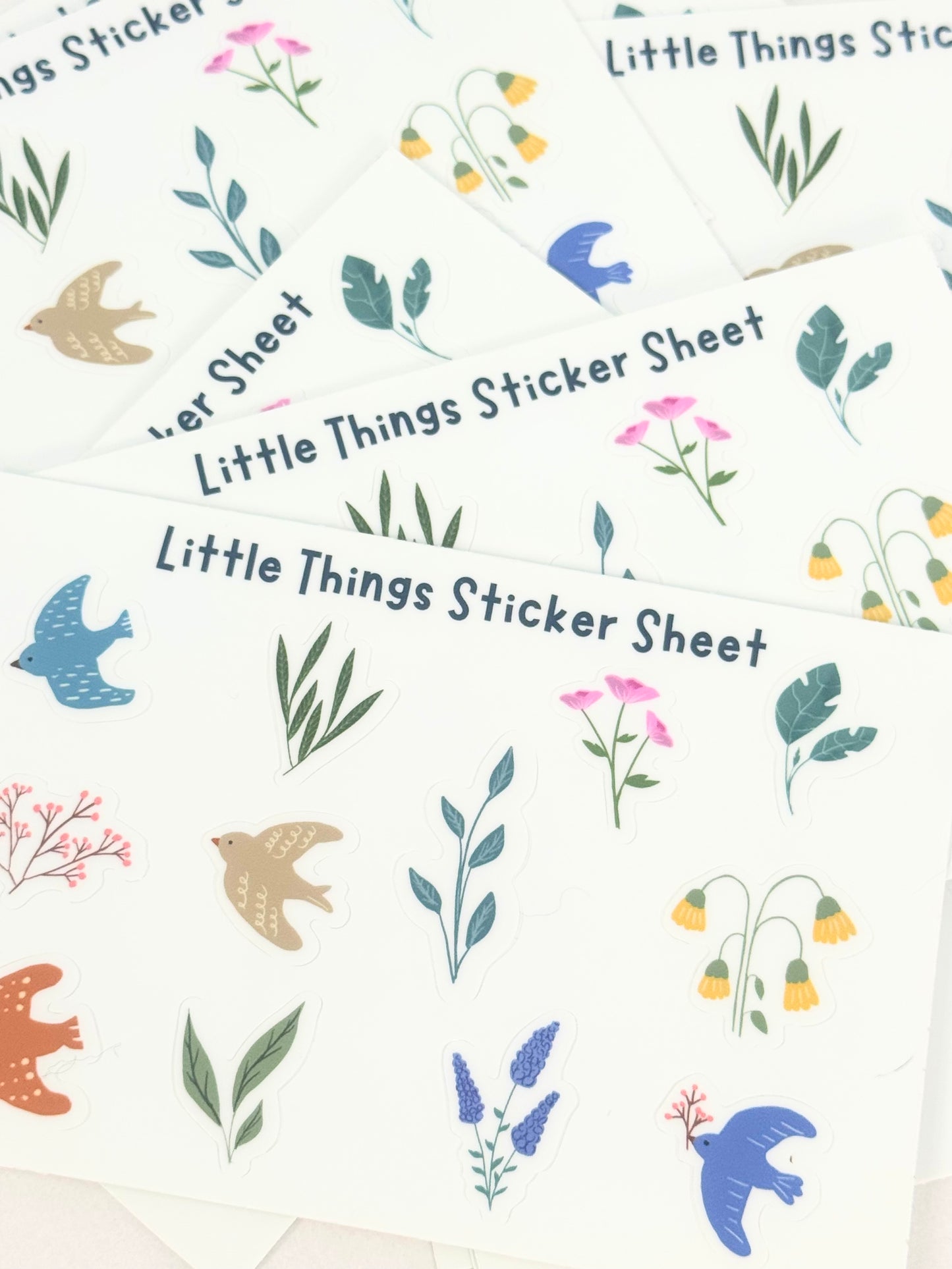 Little Things Sticker Sheet