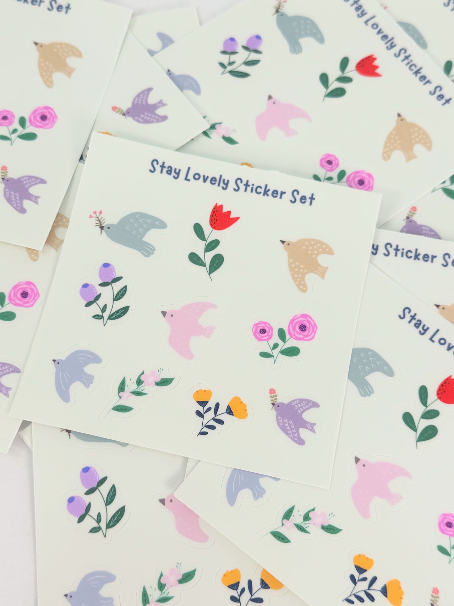 Stay Lovely Sticker Sheet