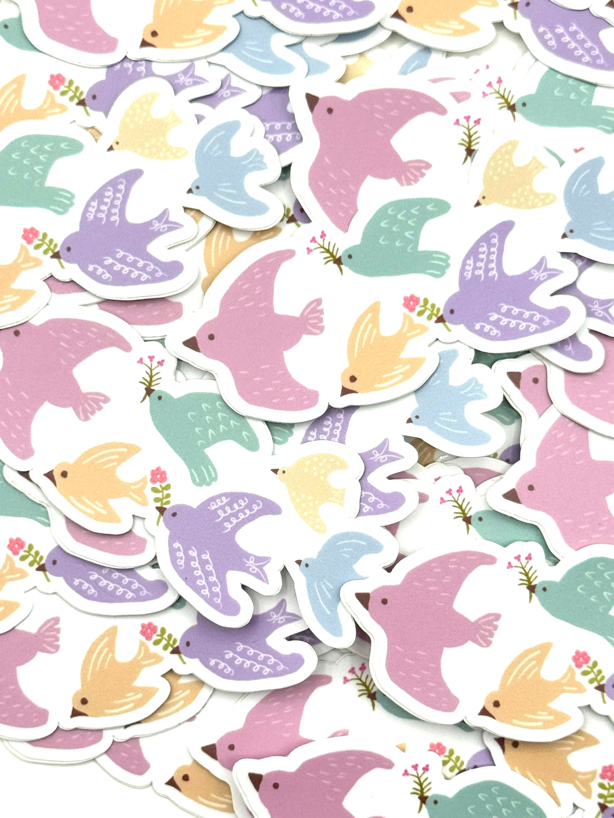Songbird Flock Vinyl Sticker-Classic