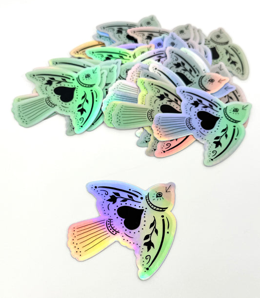 Wayfinder-Holographic Vinyl Sticker