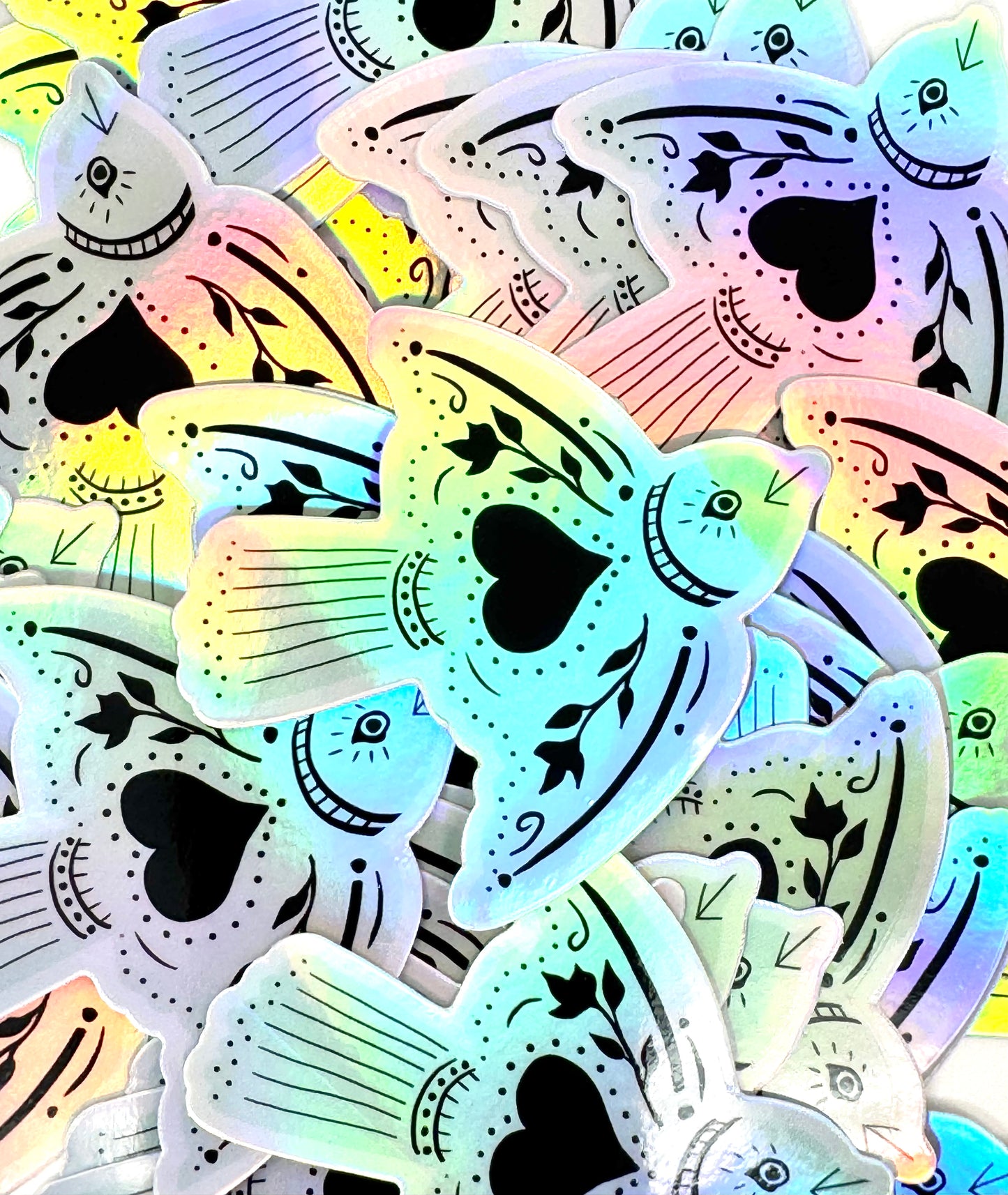 Wayfinder-Holographic Vinyl Sticker