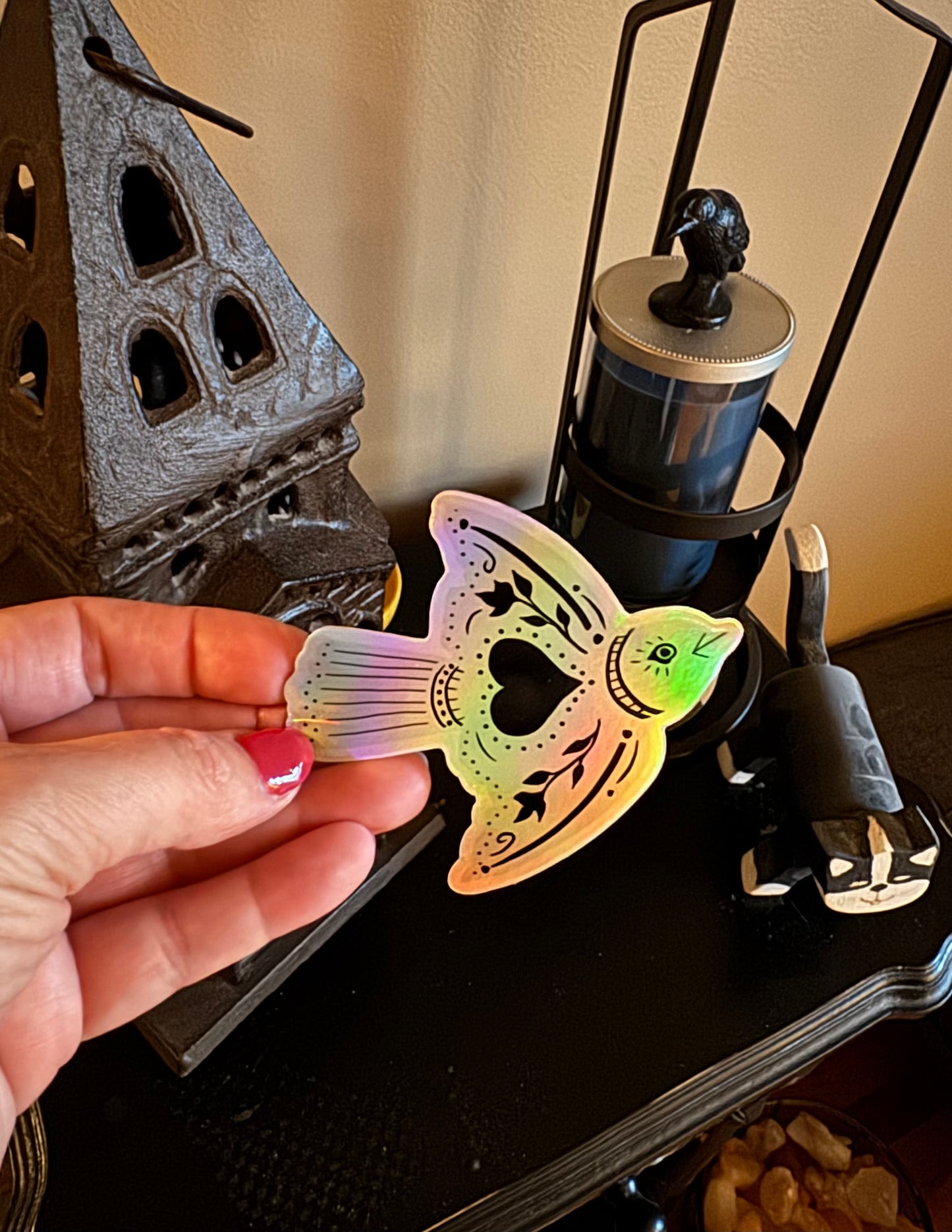 Wayfinder-Holographic Vinyl Sticker
